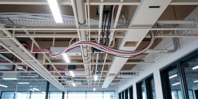Электромонтаж в офисе, электрика в офисном помещении